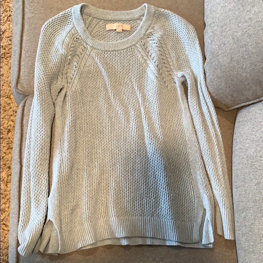 Loft crew neck sweater